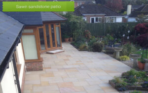 Sawn Sandstone Patio Bournemouth
